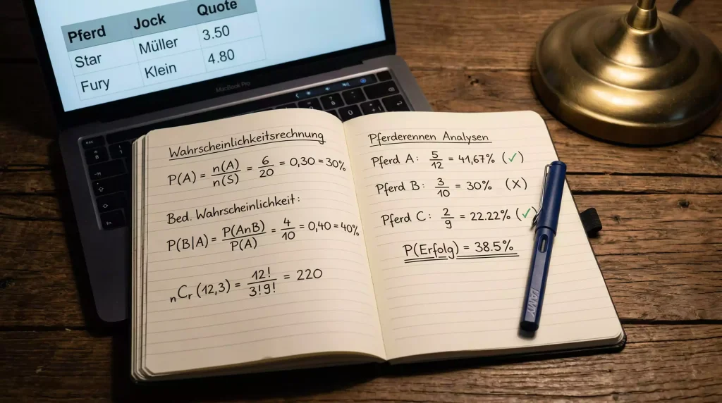 Value Bet Berechnung für Pferdewetten